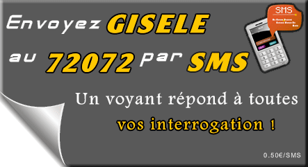 envoyez gisele au 72072 par SMS